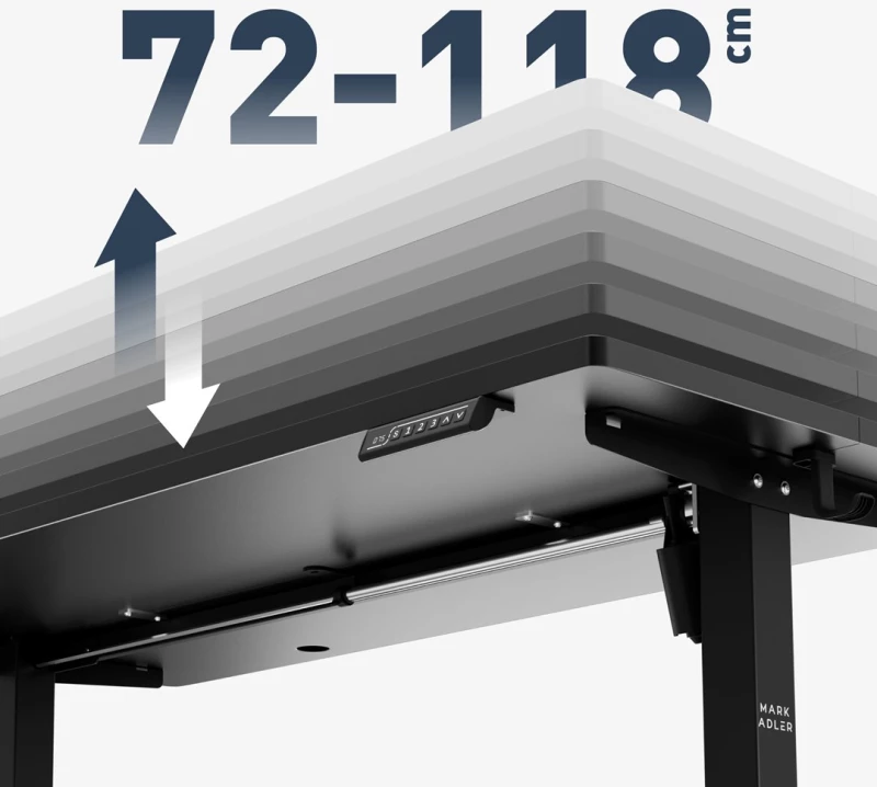 Electric desk Leader 7.3 Black