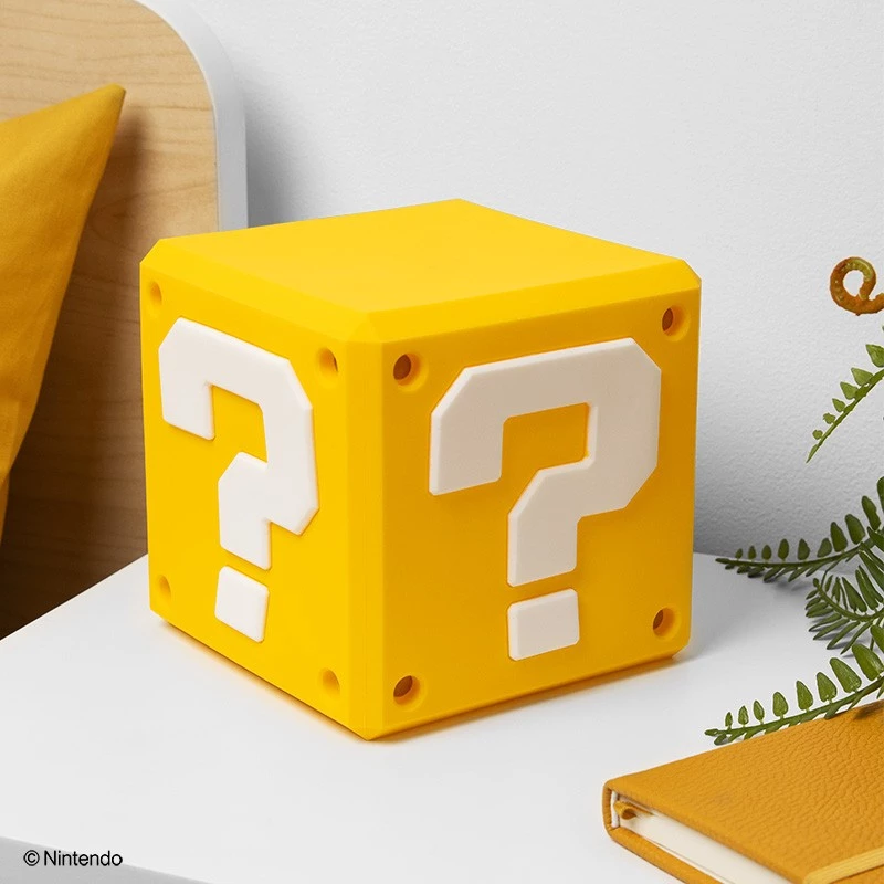 Super Mario - Question Block SquishyGlo Light / Fan Shop and Merchandise