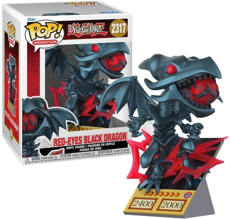 YU-GI-OH! - POP Premium N°XXX - Red eyes black dragon (Card)