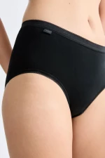 Sloggi Basic Midi Γυναικείο Slip Βαμβακερό 10005038-0004 - ΜΑΥΡΟ