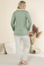 Πιτζάμα Γυναικεία Με Κουμπιά 8045 - ΦΥΣΤΙΚΙ