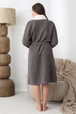Γυναικεία Ρόμπα Fleece 0045 - ΑΝΘΡΑΚΙ