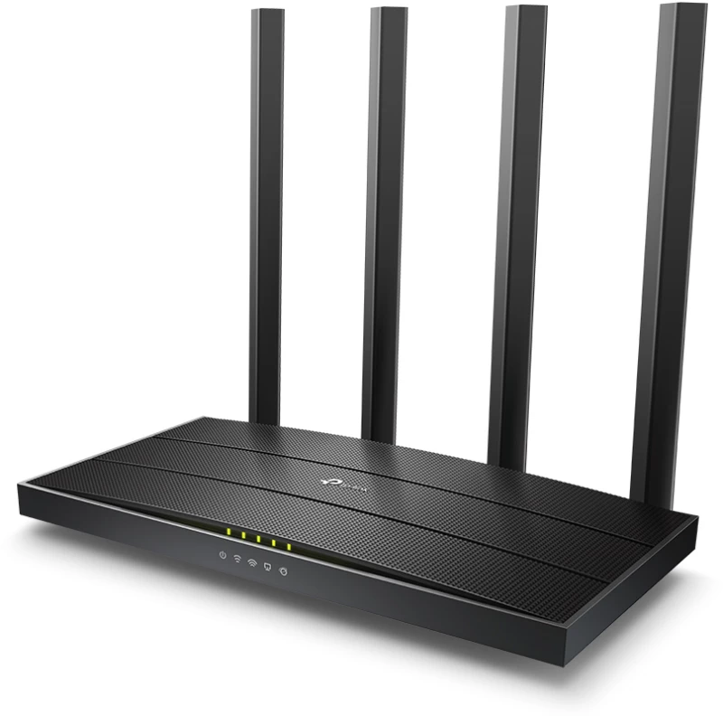 TP-LINK Router Archer C6  Wi-Fi 1200Mbps AC1200  MU-MIMO  Ver. 4.0