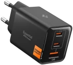Φορτιστής Τοίχου Spigen Essential 47W Wall Charger EE473EU – Black (ACH09465)