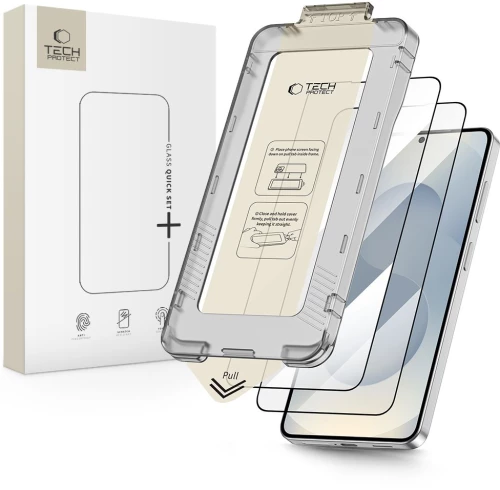 Προστασία Οθόνης Tech-Protect Quick Set+ για Samsung Galaxy S26+ Plus - Clear (2-Pack)