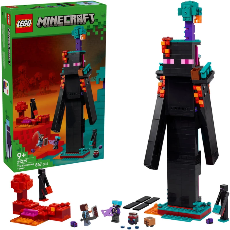 LEGO®Minecraft The Enderman Tower για 9+ Ετών 867τμχ (21279)