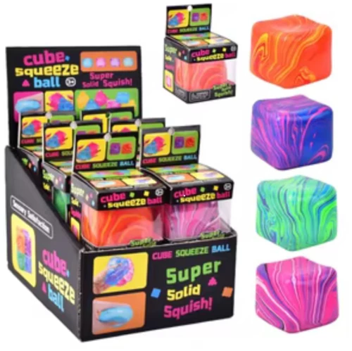 Antistress Squishy Ice Cube Marble Slow Rising 4 χρώματα- Τυχαία επιλογή 1τεμ.(TB23574)
