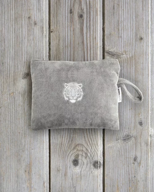 Νεσεσέρ Θαλάσσης Keya Jacquard Γκρι Τσάντα 23x32