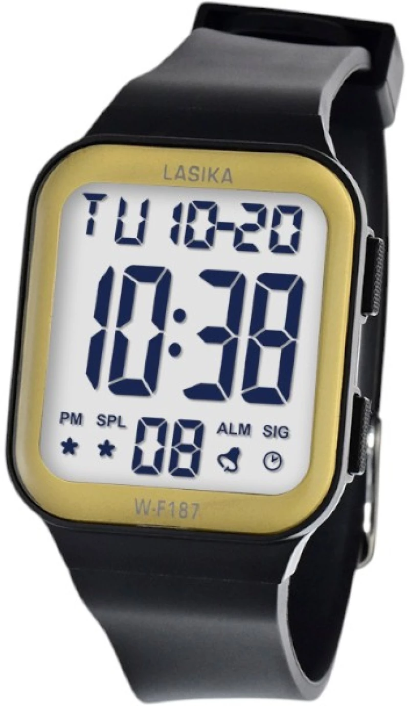 Ψηφιακό ρολόι χειρός - WF187 - Lasika - 115140 - Black/Gold