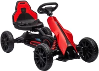 Go Kart Pedal Go Kart Reverse and Forward Gear, για παιδιά από 3 έως 8 ετών, κόκκινο