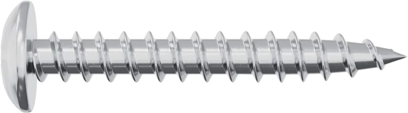 vidaXL Ξυλοβίδα 2 pcs Ασημί M4 x 28 mm Σίδερο