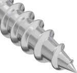 vidaXL Ξυλοβίδα 2 pcs Ασημί M4 x 28 mm Σίδερο