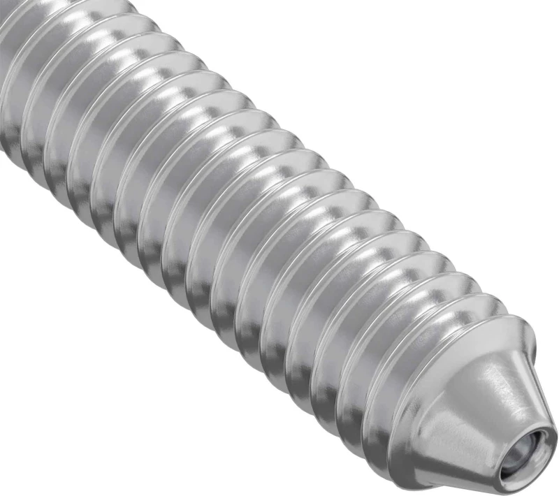 vidaXL Βίδα 2 pcs Ασημί M6 x 120 mm Ατσάλι