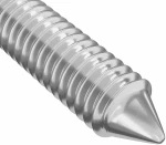 vidaXL Βίδες επίπλων 12 pcs Ασημί M6 x 60 χιλ. Ατσάλι