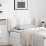 vidaXL Αυτί Κεφαλής Λευκό 40 x 23 x 6 εκ PVC