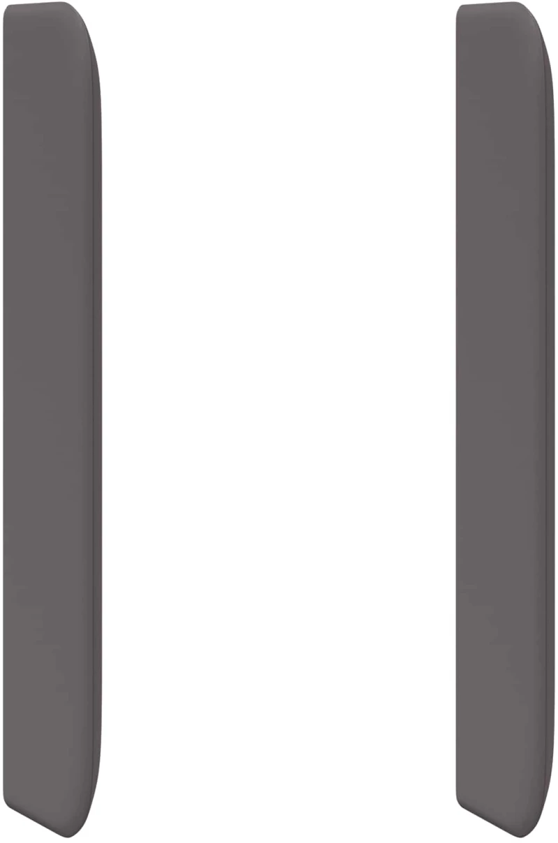 vidaXL Αυτί Κεφαλής Γκρι 80 x 16 x 4 εκ. PVC