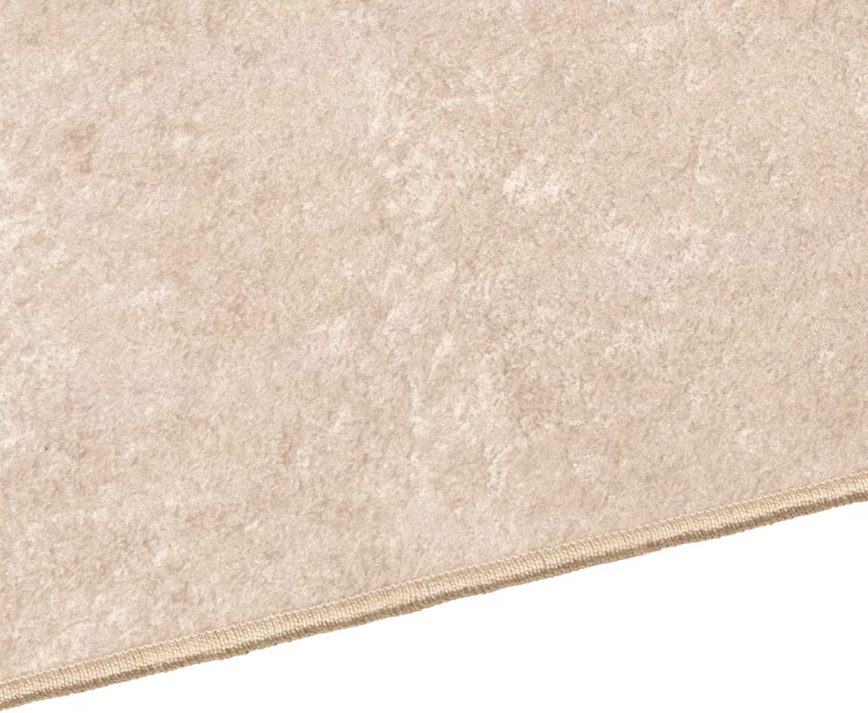 vidaXL Χαλί Runner MARSA Κρεμ 80 x 150 cm Πολυέστερ και PVC