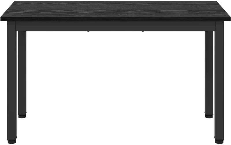 vidaXL παγκάκι Μαύρη Οξυά 80 x 35 x 45 cm Επεξεργασμένο ξύλο
