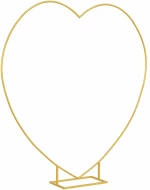 vidaXL Αψίδα Γάμου Χρυσό 195 x 35 x 211 εκ Ατσάλι