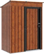 vidaXL Κηποσυνθέσεις Καφέ 137 x 81 x 180 εκ Μέταλλο