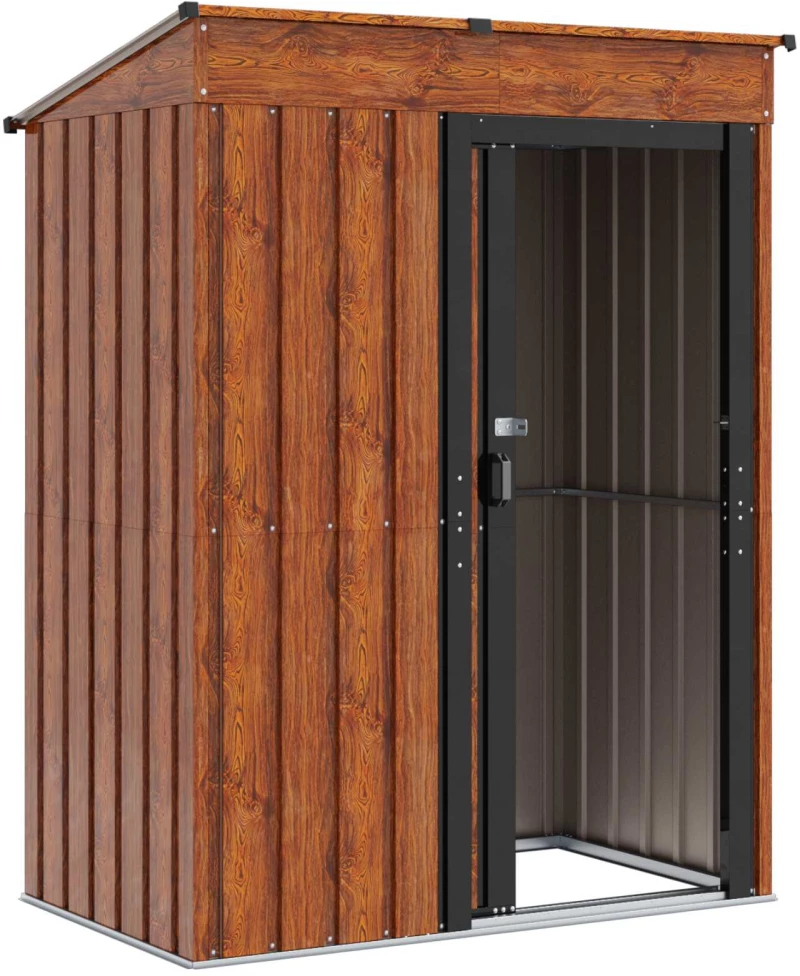 vidaXL Κηποσυνθέσεις Καφέ 137 x 81 x 180 εκ Μέταλλο