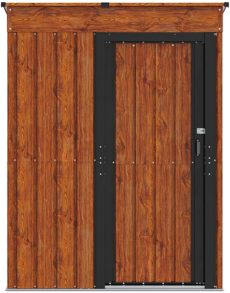 vidaXL Κηποσυνθέσεις Καφέ 137 x 81 x 180 εκ Μέταλλο