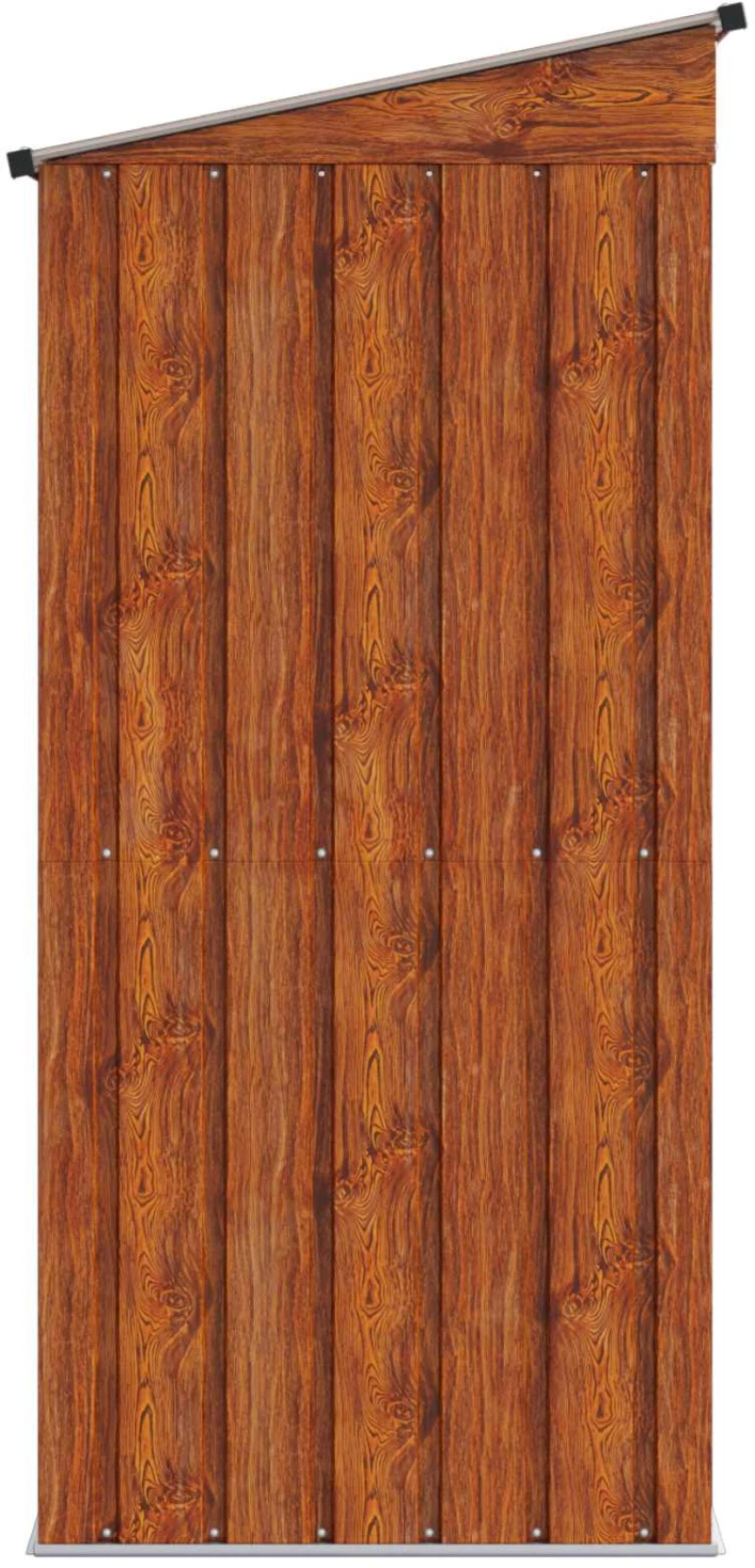 vidaXL Κηποσυνθέσεις Καφέ 137 x 81 x 180 εκ Μέταλλο