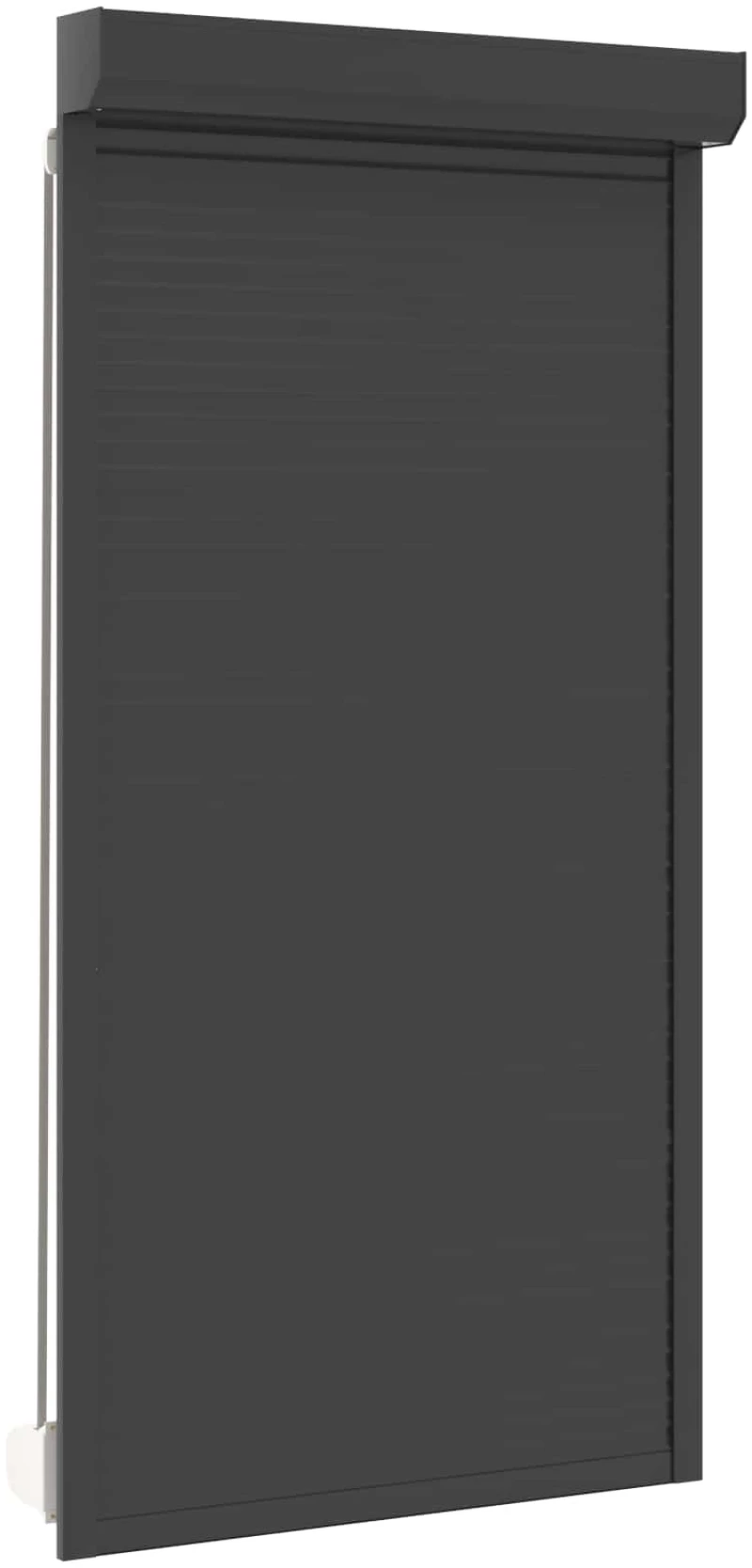vidaXL Ρολό εισόδου Ανθρακί 110 x 220 cm Αλουμίνιο και Πολυουρεθάνη