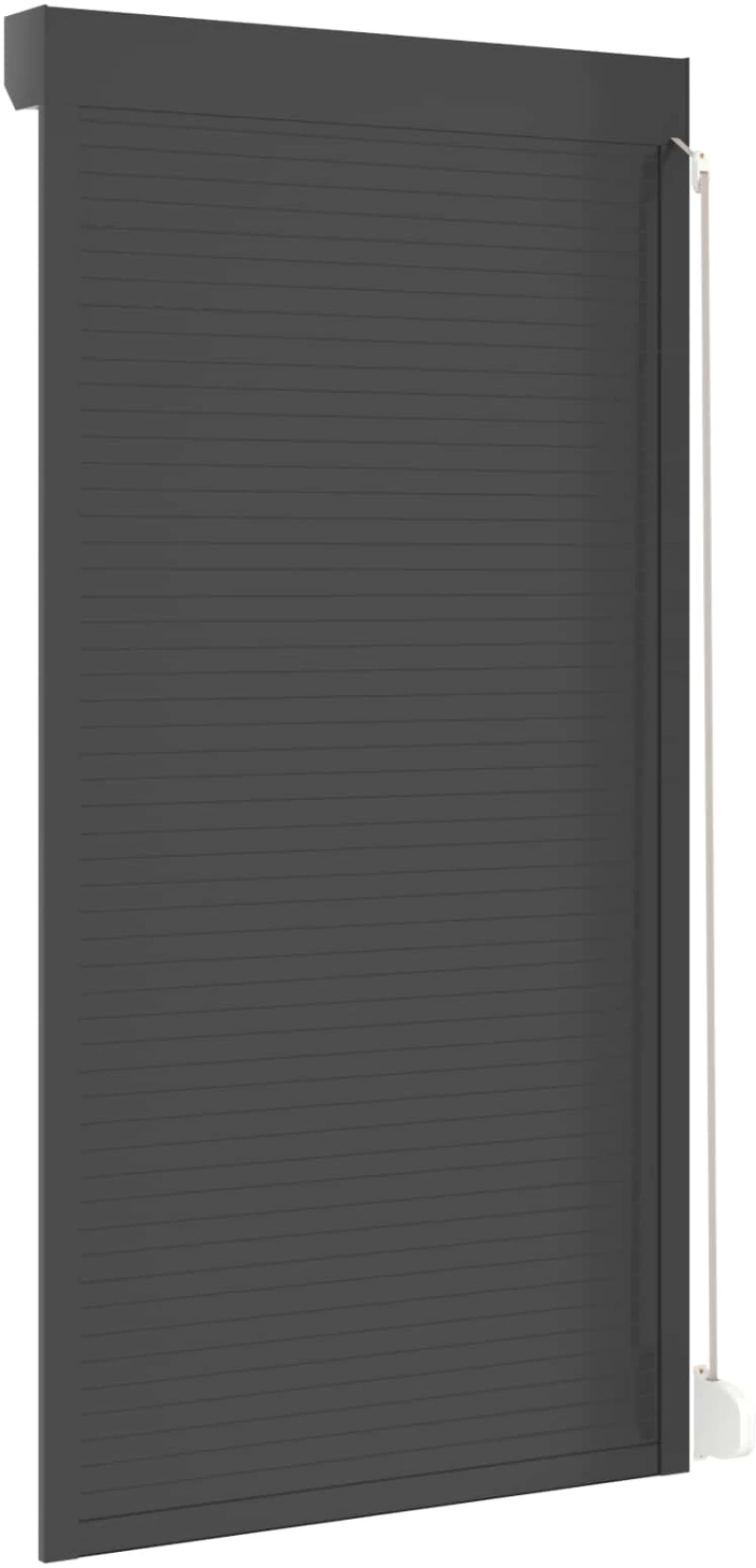 vidaXL Ρολό εισόδου Ανθρακί 110 x 220 cm Αλουμίνιο και Πολυουρεθάνη