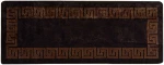 vidaXL Χαλί Runner MARSA Μαύρο 100 x 250 cm Πολυέστερ και PVC