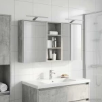 vidaXL Σετ Ντουλαπιών Μπάνιου 3 pcs 116 x 16 x 62,5 εκ.