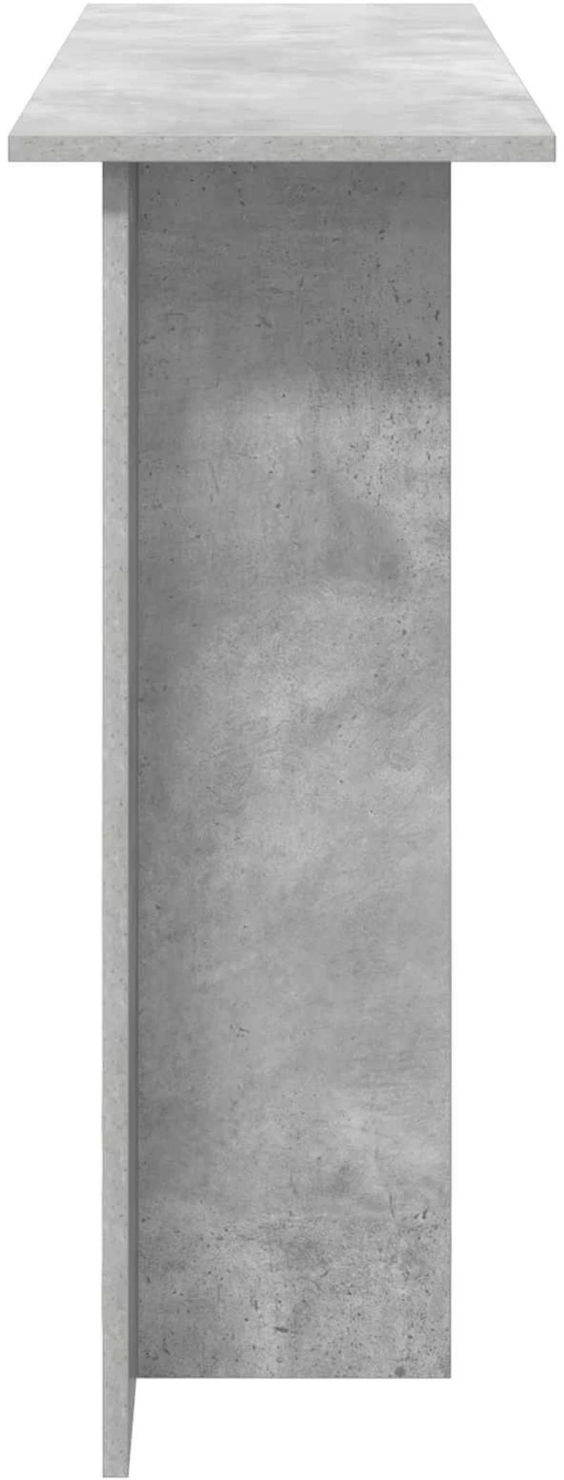 vidaXL Τραπέζι κονσόλας Γκρι Σκυροδέματος 100 x 30 x 75 εκ