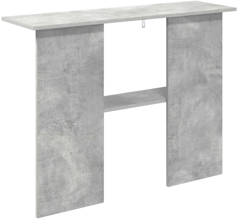 vidaXL Τραπέζι κονσόλας Γκρι Σκυροδέματος 100 x 30 x 75 εκ