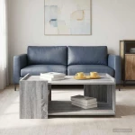 vidaXL Τραπεζάκι σαλονιού Γκρι Sonoma 90 x 50 x 33 εκ.