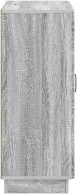 vidaXL Πλαϊνό γραφείο με συρτάρι Γκρι Sonoma 66 x 34,5 x 87 εκ.