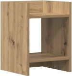 vidaXL Βάση φυτών με ράφι Τεχνίτικη Δρυς 30 x 30 x 40 cm