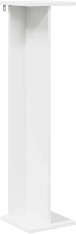 vidaXL Βάση φυτών 2 pcs Λευκός 25 x 25,5 x 100,5 εκ.