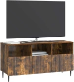 vidaXL Ντουλάπι TV Καπνισμένο Ξύλο Δρυός 102 x 34,5 x 50 εκ.