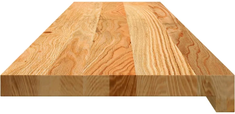 vidaXL Περβάζια παραθύρων 2 τεμ. Αν. Καφέ 110x25x2εκ. Μασίφ Ξύλο Δρυός