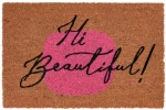 Χαλάκι εισόδου "Hi beautiful" 39x59εκ.