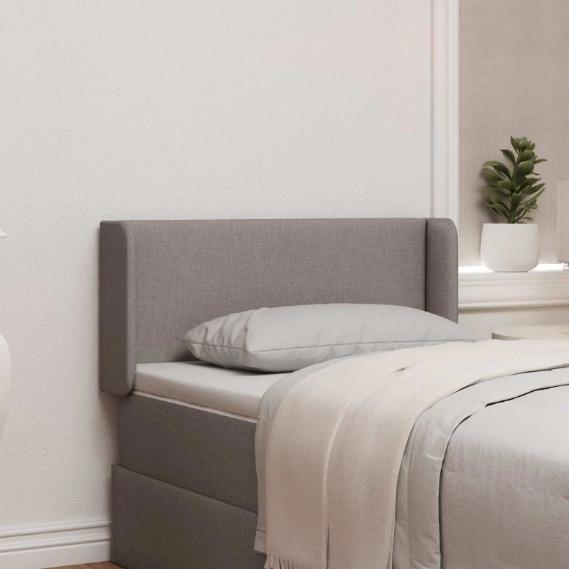 vidaXL Αυτί Κεφαλής Taupe 40,5 x 40,5 x 4 εκ ύφασμα
