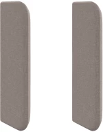 vidaXL Αυτί Κεφαλής Taupe 40,5 x 40,5 x 4 εκ ύφασμα