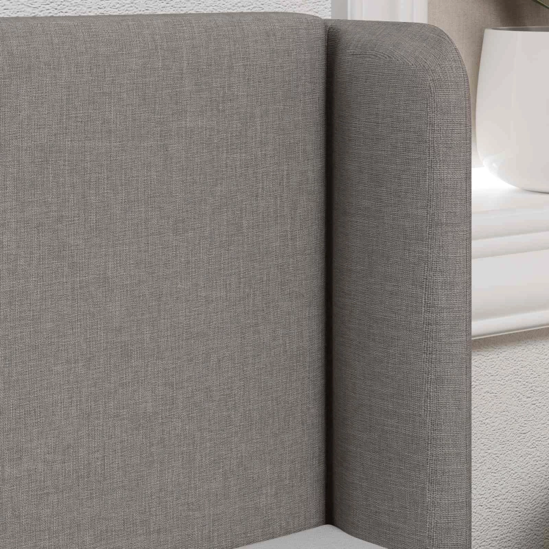 vidaXL Αυτί Κεφαλής Taupe 40,5 x 40,5 x 4 εκ ύφασμα