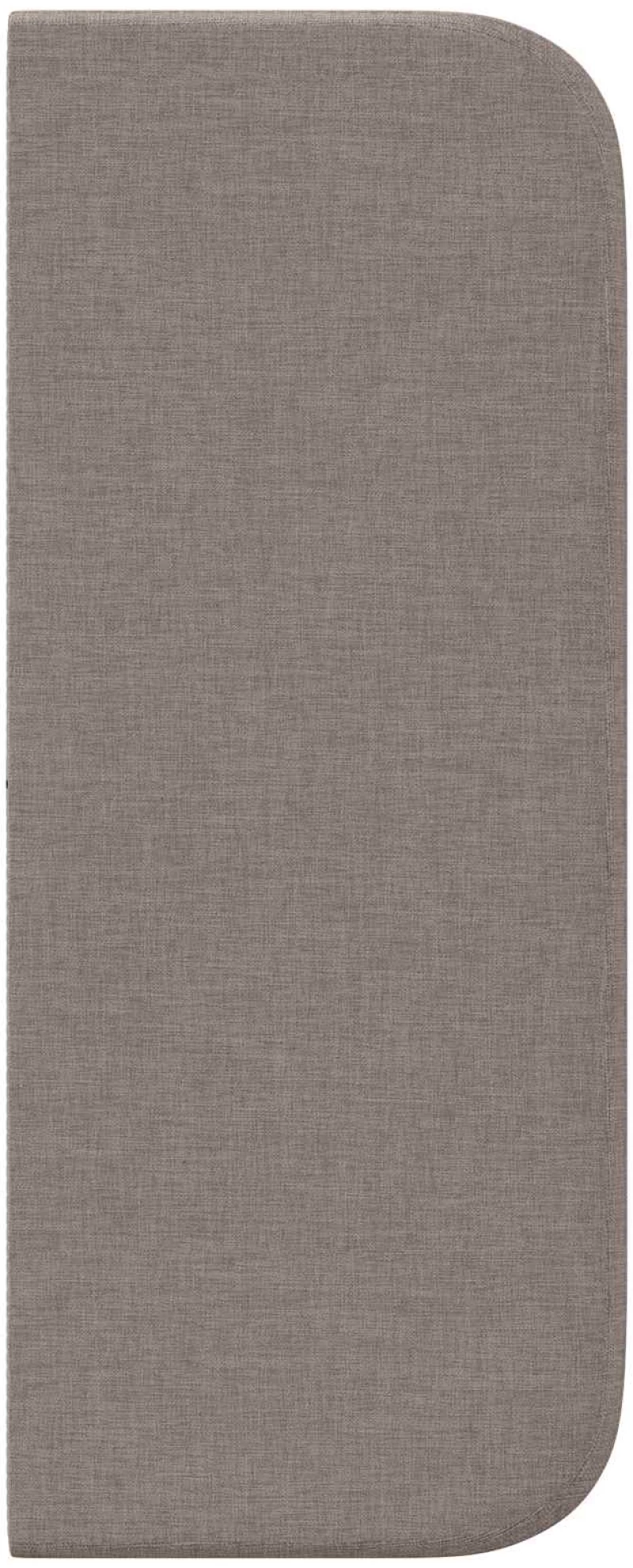 vidaXL Αυτί Κεφαλής Taupe 40,5 x 40,5 x 4 εκ ύφασμα