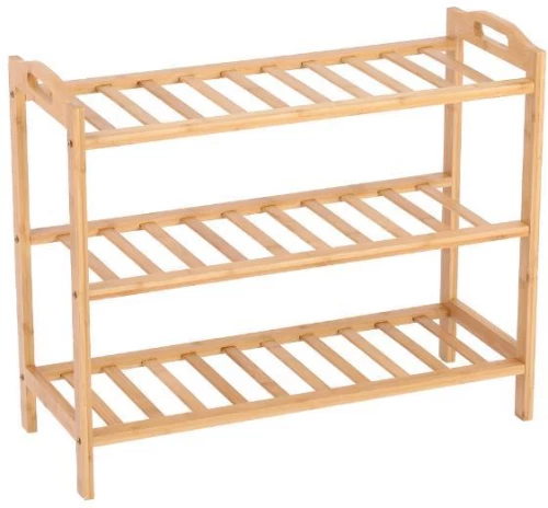 Παπουτσοθήκη bamboo 9 ζευγαριών 65x26x54εκ.