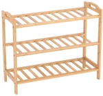 Παπουτσοθήκη bamboo 9 ζευγαριών 65x26x54εκ.