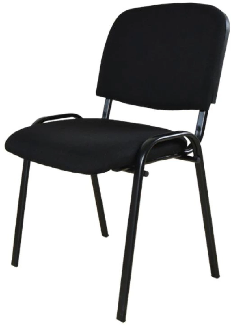 Καρέκλα επισκέπτη Nextdeco μαύρη Υ81,5x58x54,5εκ.
