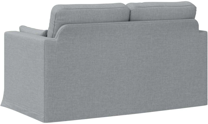 vidaXL Καναπές Ανοιχτό γκρι 139 x 78 x 80 εκ ύφασμα