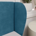 vidaXL Αυτί Κεφαλής Μπλε 40 x 23 x 6 εκ Βελούδο