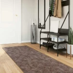 vidaXL Χαλί Runner MARSA Γκρι 100 x 350 εκ. Πολυέστερ και PVC